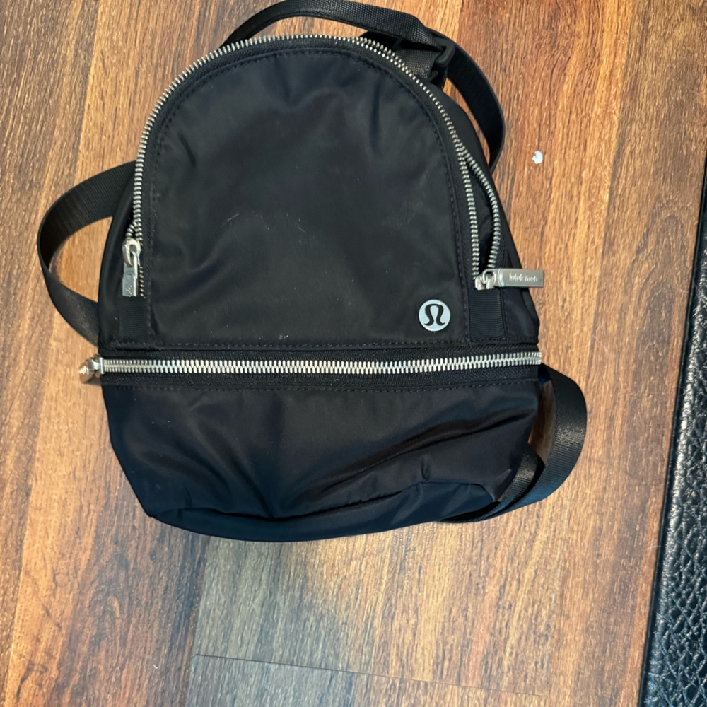lululemon athletica Black Belt Bag Durable Nylon